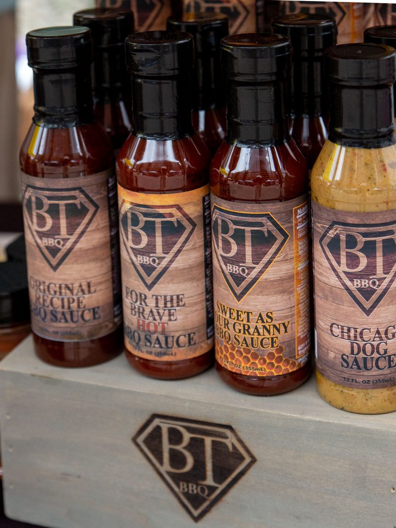 BT BBQ at People + Produce market